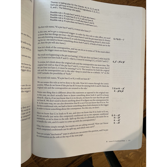 The LSAT Trainer: A Remarkable Self-Study Paperback, by Kim Mike 2nd EDITION - Picture 6 of 8